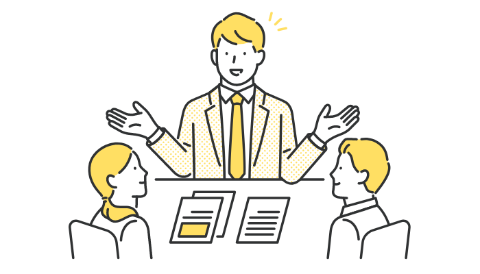 寄り添った提案イメージ