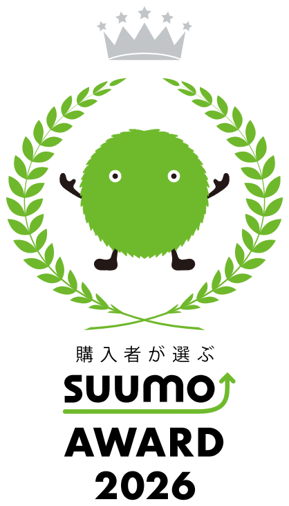 SUUMO AWARD 2026 首都圏 分譲マンション管理会社の部 総合評価 優秀賞 スタッフホスピタリティ部門 優秀賞 コミュニティ満足度部門 優秀賞（100戸未満の部）