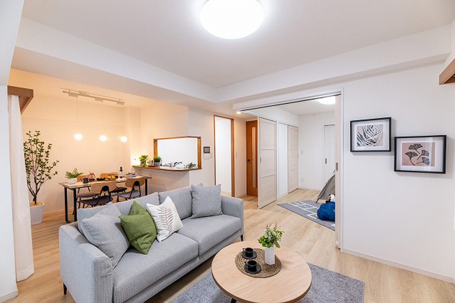 【施工後】リビング